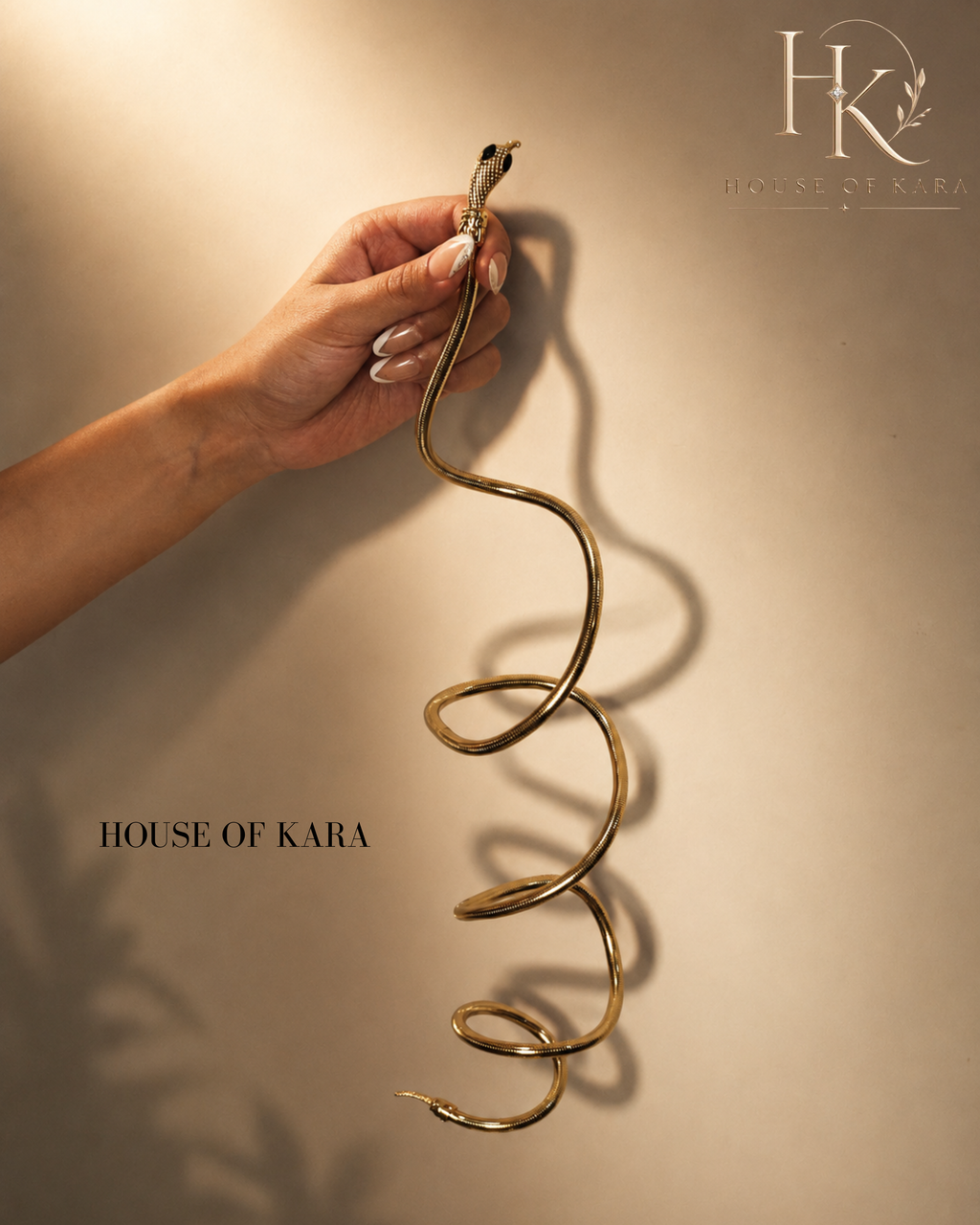 Flexible Snake Arm Cuff Bracelet for Women | House of Kara