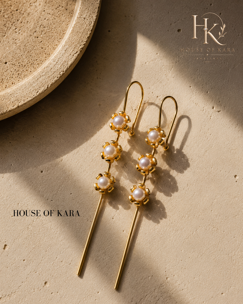 Pearl Petal Earcuff