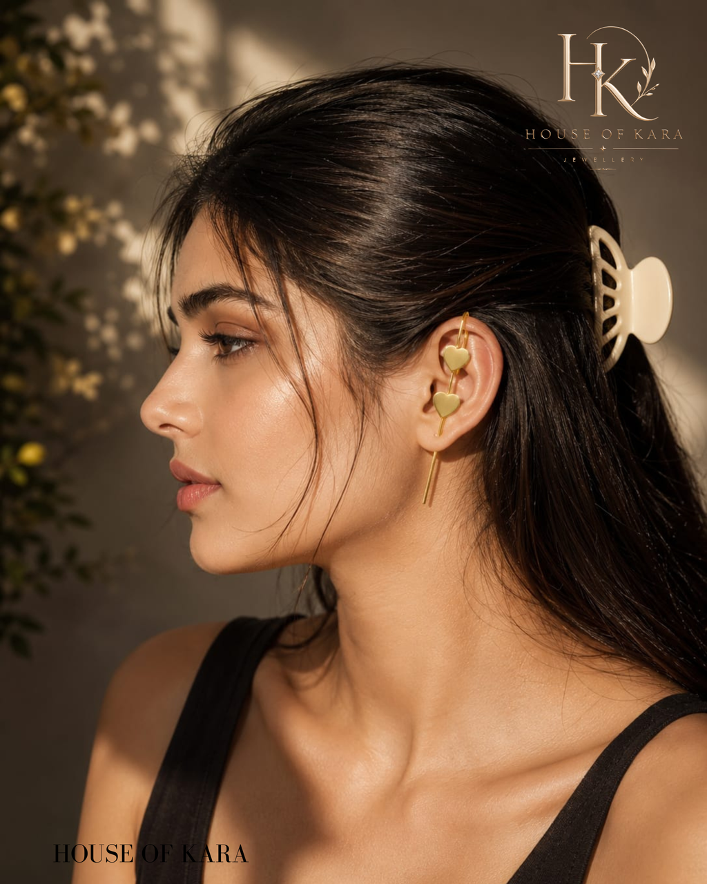 Pearl Petal Earcuff