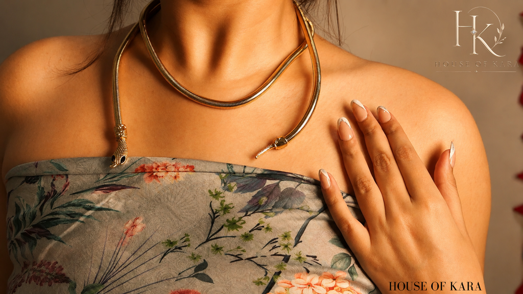Flexible Snake Arm Cuff Bracelet for Women | House of Kara